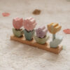 Stacking Puzzle Flowers - Fairy Garden FSC